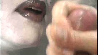 Amateur MILF blowjob cumshot