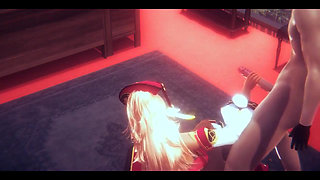 Genshin Impact Hentai - Yangfei Handjob and Fucked - Japanese Asian Manga Anime Film Game Porn