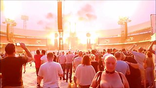 LIFADsub Demonstrating at Rammstein concert Rotterdam 2019 (Movie Compilation)