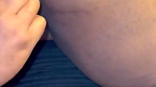 Hubby Fucking My Ass with Big Didlo