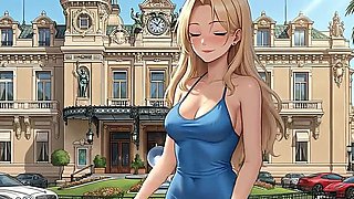 MONACO Hentai POV: Big Tits Goddess Femdom Anime Sex