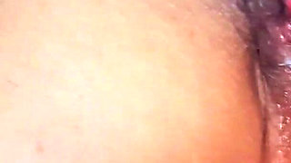 He Fingering My Asshole and I Rubbed My Giant Clit Until Squirt