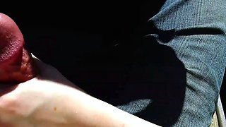 Amateur blonde girlfriend homemade blowjob and handjob