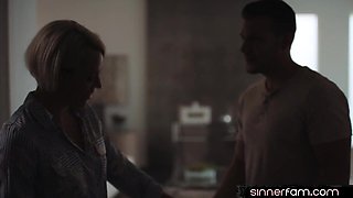 21yo sexy lady fucked in hairy pussy by big white dick