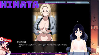 Shinbi Secrets Part 9. I Spy on Tsunade in Her Hokage Office