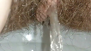 You Are My Toilet, You Are My Cleaner for Licking My Hairy Pussy