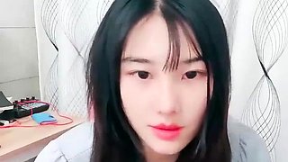 Asian busty teen getting toy fucked hard