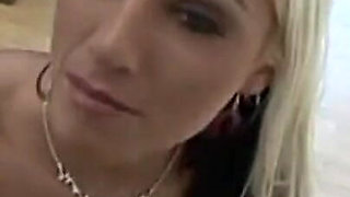 A Big Amazing Hard Dick for a Blonde Sucking Whore