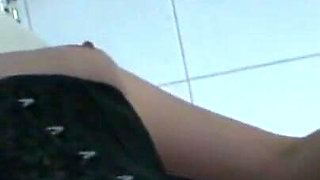 Humiliating piercing pussy dildo penetrated
