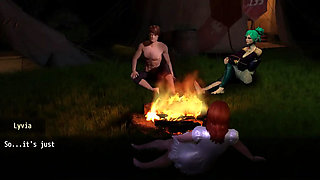 A struggle with sins - gameplay - roleplay - Tia -wife dance with stranger in party and gets fuck infront of stranger