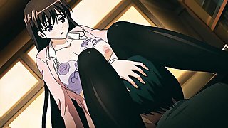Hentai Bent Over Long Black Hair