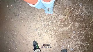 en manteau de ourrure angela suce un coquin