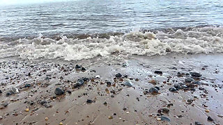 Barefoot Walking on the Beach Sfw