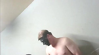 Step Daddy Fucks Black Step Daughter Standing Position Make Her Go on Her Knees Suck Cock and Fuck Her Doggystyle