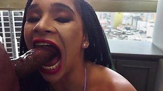 Lua's big booty gets raunched by Jay's massive meat