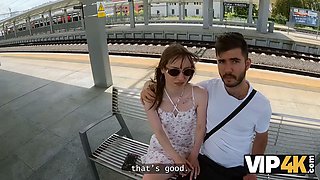 Vip4k. sexy gastarbeiter blowing for enjoy