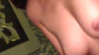 Wild Party Girl Night Stay Teases and Takes Control with a Deep Creampie Finish