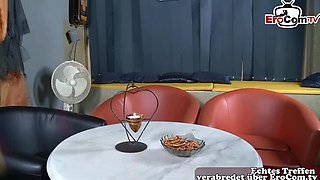 German Grandpa Picks Up Blonde MILF For Public Street Sex - Amateur German Casting HD