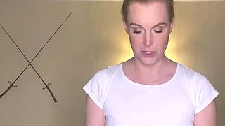 Cute amateur brunette naughty in solo jerking show on camera