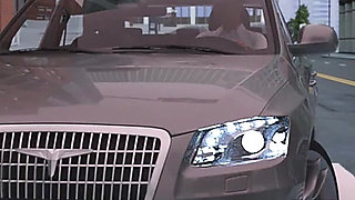 No More Cash 4 - Toby Pressing His Landlady's Breasts at the Beach