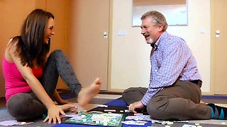 The Thrilling Game of Sex with Old Man and Young Girl