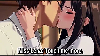 irresistible sex desire between a beautiful teacher and her devoted college student