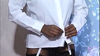 Hot Black Maid Does Some Webcam Black and Ebony