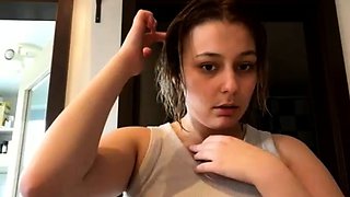 Amateur Blonde With BIG BOOBS Hot Free Cam Show