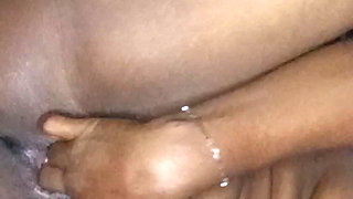 Masterbating on a Rainy Day While Thinking of a Stranger That Fuck Me
