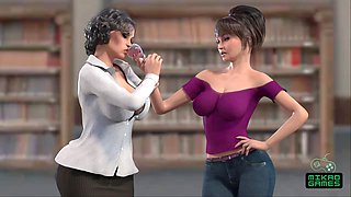 Ditzy, big tits, story