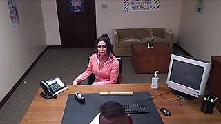 Busty sporty milf rides principals fat dick