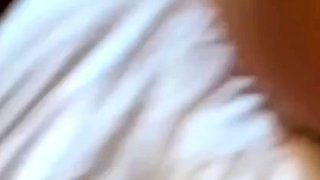 Busty cuckold white hotwife spreads her legs wide for her