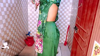 My Sexy Bhabi Shower in Bathroom