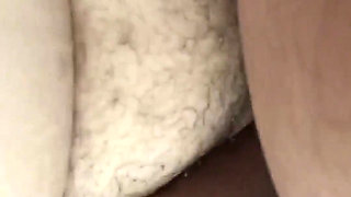 Fucking My Stepmom's Fat Pussy with Her Legs Open