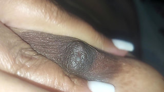 Sucking Her Milk, Jerking off and Fucking Her Tight Black Ass