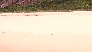 She Let Him Fuck Her on an Empty Beach in Front of Red Cliffs