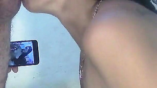 Marianna's Feeding Time #8 - on Her Knees Sucking Cock and Cum
