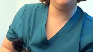 Beautiful redhead uses toy to masturbate