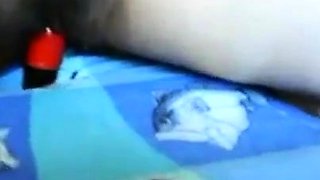 Hairy Russian Girl on Webcam