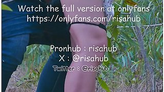 Thai Risahub, Having Sex With My Girlfriend In The Woods Outdoors, Wาแwuสาวไปเยดใuปาเอาดอร เสยง
