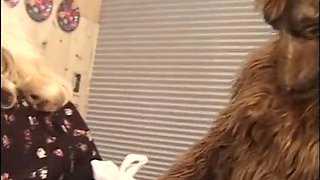 Kinky, Italian mature with humungous jugs and light-haired hair is about to get penetrated rock-hard