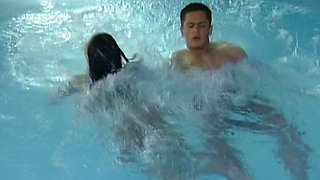 Busty German Slut Got Fucked in the Pool