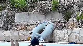 I Fuck the Guy From the Pool in Marseille - Voyeur POV Hard French Fuck