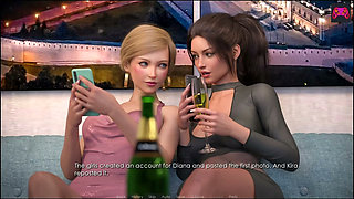 Fresh Story S2 Diana Transformation Scene 3D Gameplay