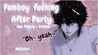 Femboy After Party [m4a] [part 1] [wet] Emo Femboy X Listener]