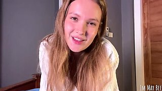 First Time Fucking My Old Friend - POV Virtual Sex with ImMayBee