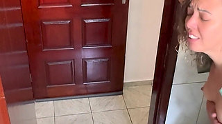 A Rubs Against His Step-sister in the Bathroom