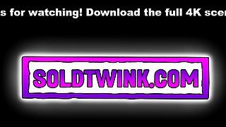 Slave boy Zac Steele dominated by his new Masters