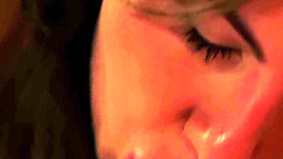 Brunette with a Trimmed Pussy and Big Tits Gets a Creampie