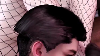 Blacked Club. I Lick My Wife's Feet While She Gets Fucked by a Big Dick with Cancer.